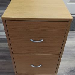 Wood Filing Cabinet 