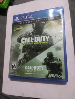 PS4 Game Call Of Duty Infinite Warfare Used