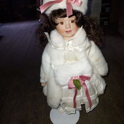Christmas Holiday Porcelain Doll Collection 