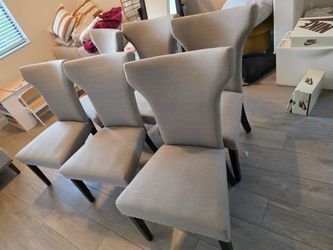 6 chairs