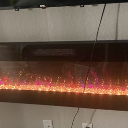 50” Electric Fire Place