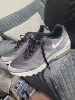 Men's Nike Air max invigor  black & grey running 🏃‍♂️ shoes