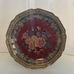 Satsuma-style Porcelain Decorative Plate