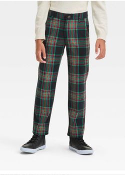 Boys Cat & Jack Pants Size 5 Straight Adj. Waist