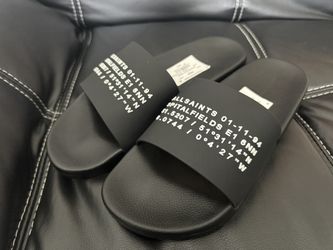 (NEW) Designer Slides / Sandals- AllSaints Renegade Slider