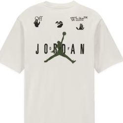Xl Jordan Offwhite T Shirt