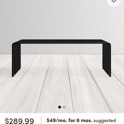 Dasher Glass Single Coffee Table