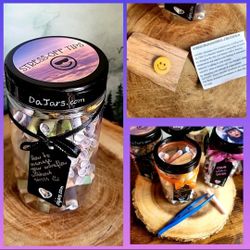 Job stress -free Jar- Great Handmade Gift For Your co-worker 