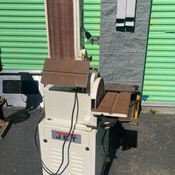 	JET Combination Belt & Disc Finishing Machine 	