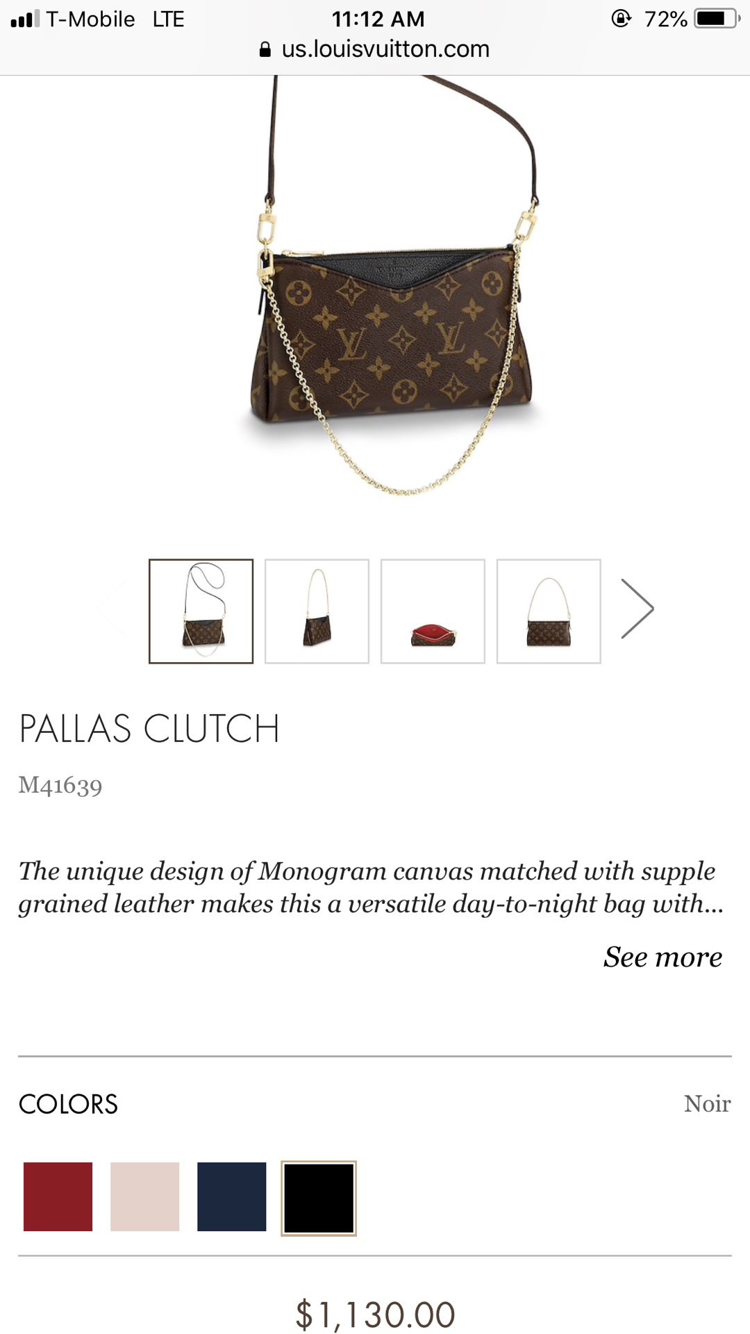 Louis Vuitton Pallas Clutch: An Elegant Evening Accessory – LuxUness