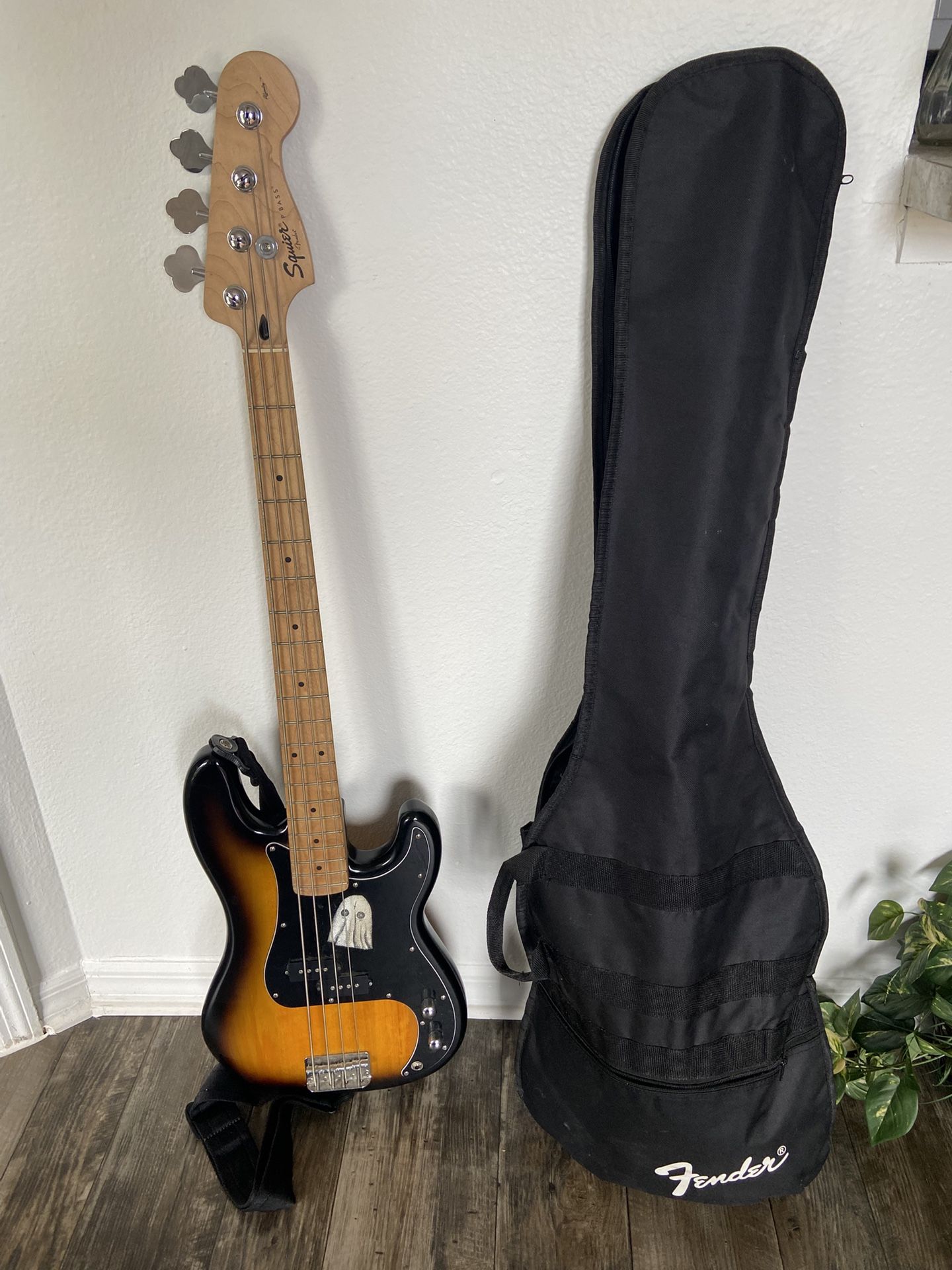 Squier Bass Guitar & Amp
