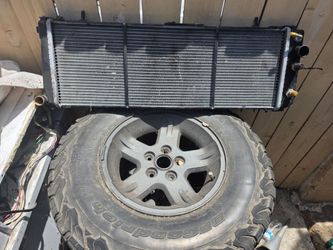 4.0 radiator -used good condition