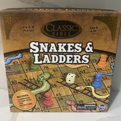 Snakes & Ladders Game NEW 