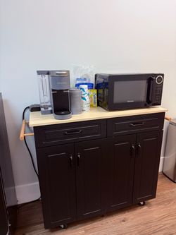 Rolling kitchen cart
