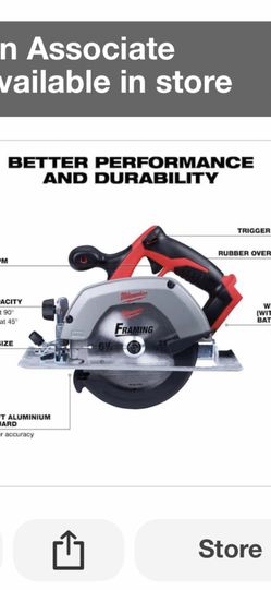 M18 18V Lithium-Ion Cordless 6-1/2 in. Circular Saw (Tool-Only)
