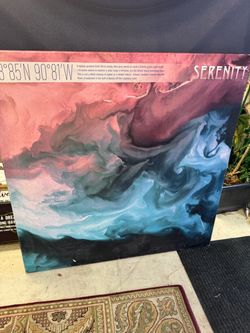 Serenity Abstract Wall Art Print