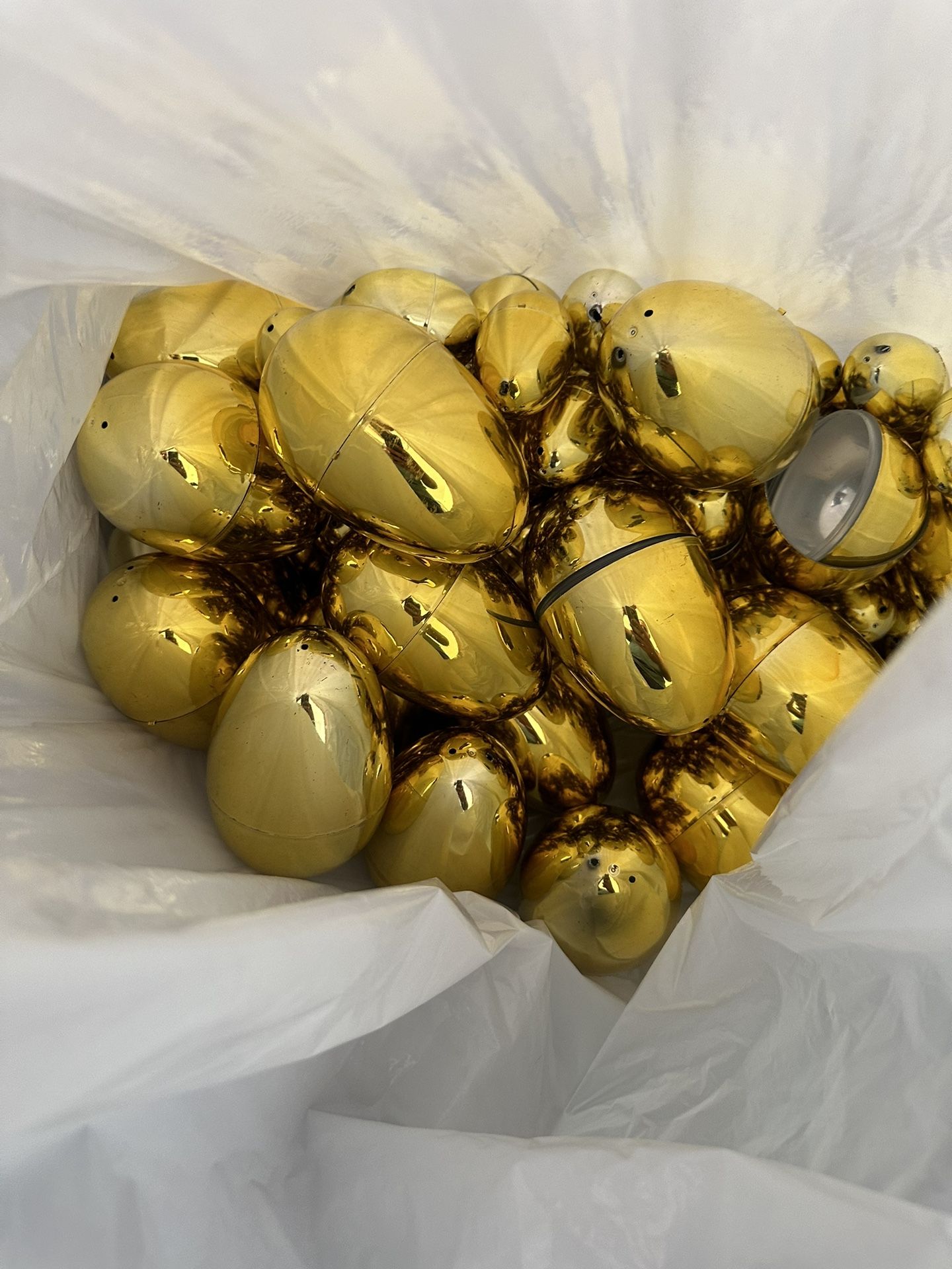 Free Gold Plastic Eggs