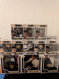 Michael Jackson Funko Pop Lot