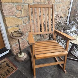 Solid Wood Rocking Chair 