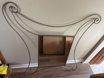 vintage wall mirror