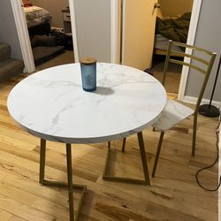 Dining Table With One Chair