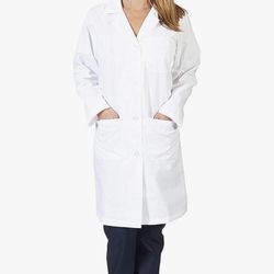 KILIG Professional Women's 40 Inch Lab Coat with Three Pocket,Perfect as a Halloween Dress Up Costume