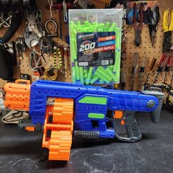 Adventure Force Savage Spin With 200 Nerf Darts #1
