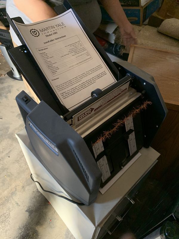 martin-yale-paper-folding-machine-for-sale-in-bakersfield-ca-offerup