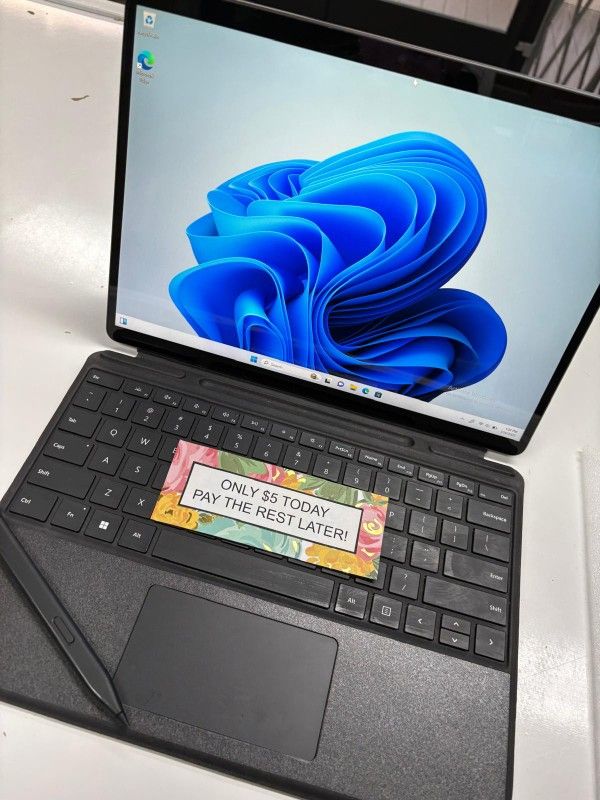 Microsoft Surface Pro 9 Tablet - Pay $1 today and pay the rest later -