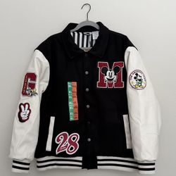 Mickey Mouse Letterman Varsity Jacket