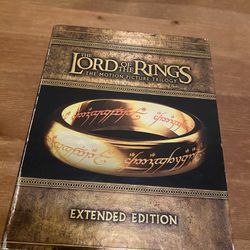 Lord Of The Rings Trilogy Extended Edition Blu-ray 