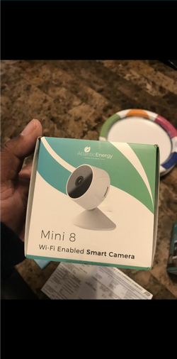 Wi-Fi enabled smart camera and 3 color changing smart lightbulbs that you can control anywhere from your phone