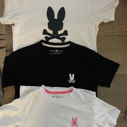 Psycho bunny Shirts YL $6 Each 