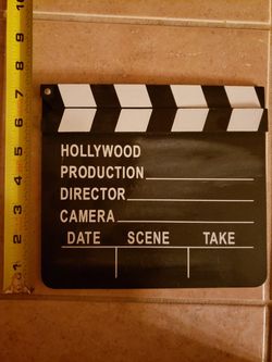 Movie clapboards party decor/favors