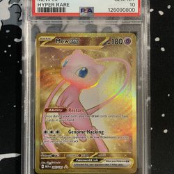 Mew Ex #205 Scarlet & Violet 151 PSA 10