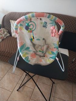 Baby Seat Bouncer with Toys Ring