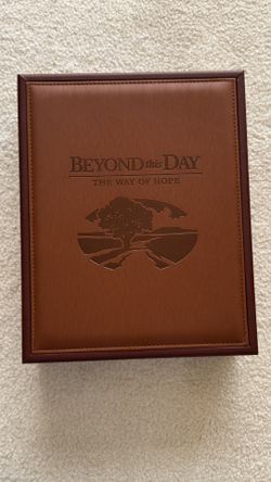 Funeral Memorial Book- Beyond This Day Memory Book