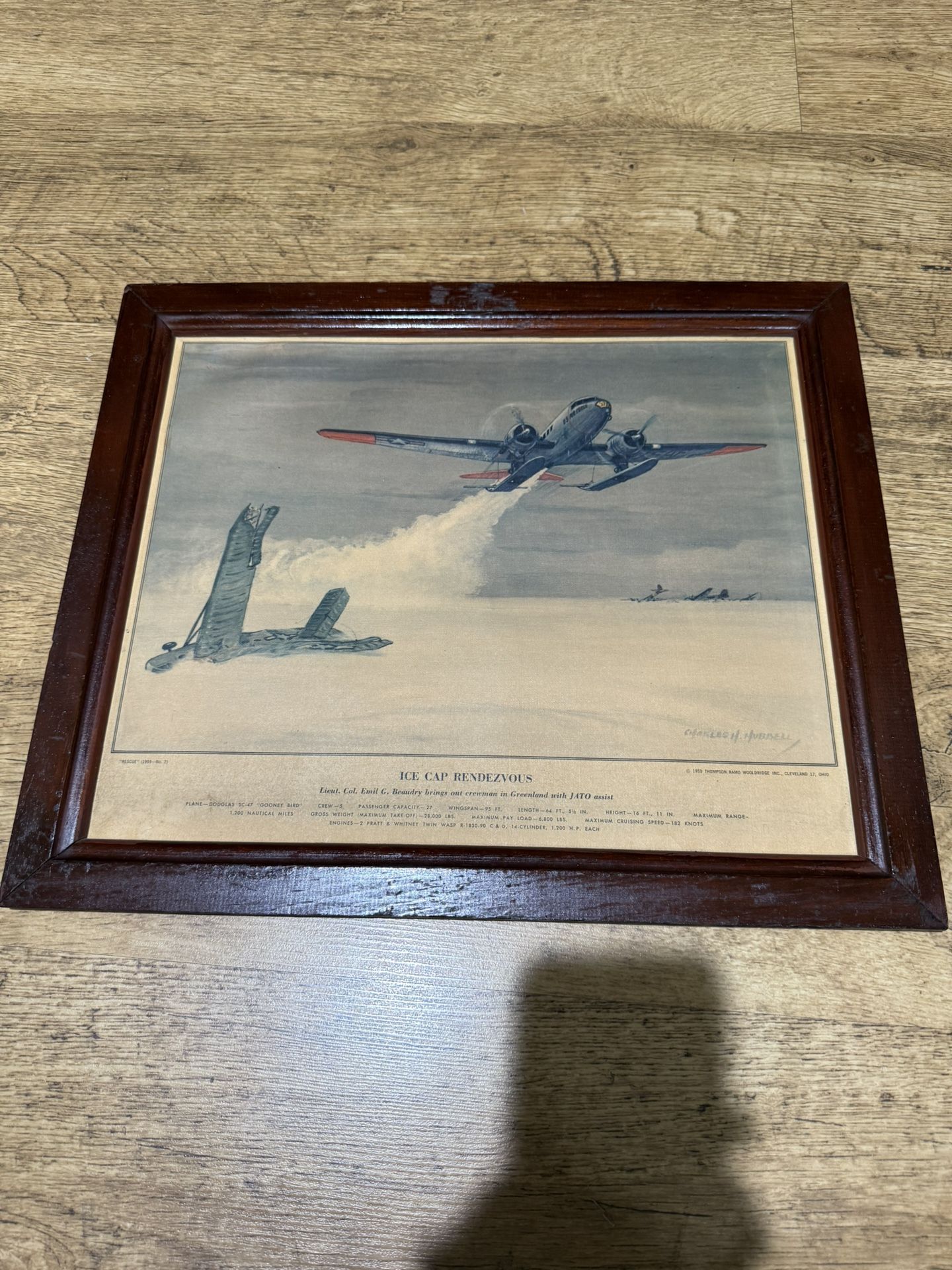 Charles Hubbell Ice Cap Rendezvous 1959 Aviation Rescue