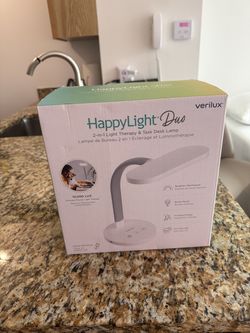 Verilux HappyLight Duo – Light Therapy & Desk Lamp