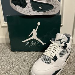 Nike Air Jordan 4 Retro Oxidized Green Size 13