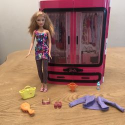 Barbie Doll & Closet