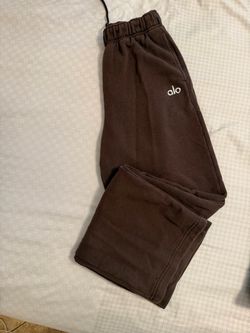 Straight leg Sweatpants, Color espresso SIZE M