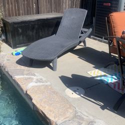 2 Pool Loungers 