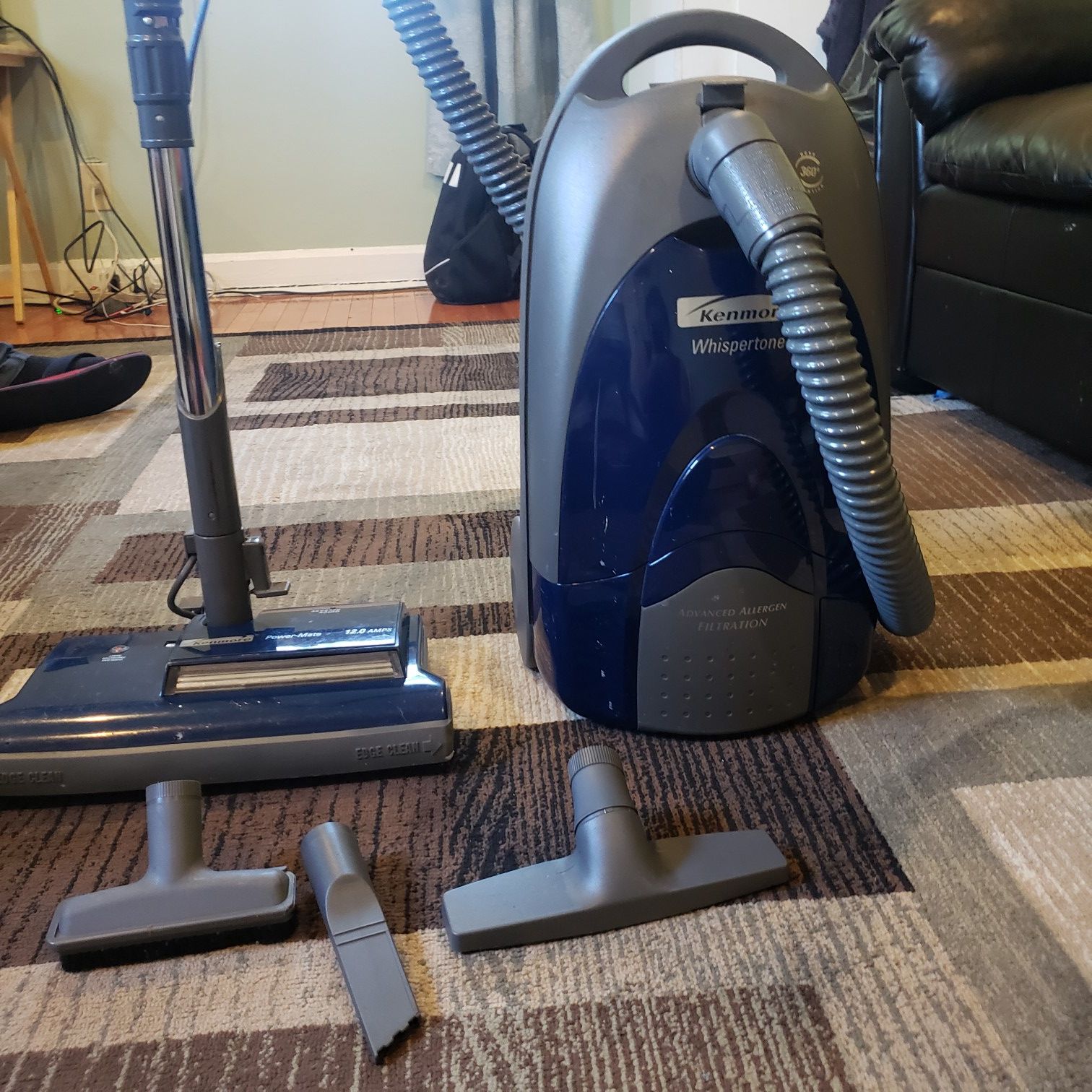 Vacuum Kenmore 116 model 360 blue