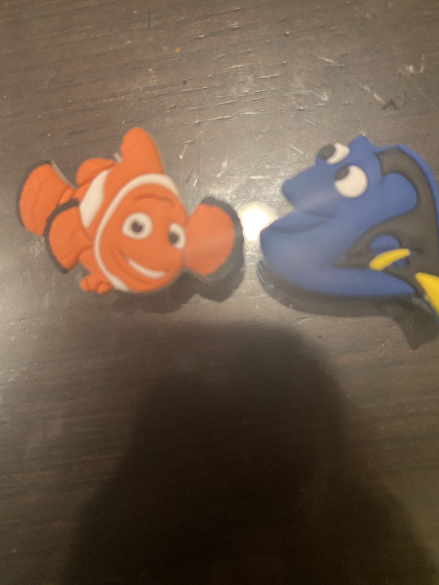 2 Finding Nemo crocs charms