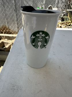 Variety Of Starbucks Cups