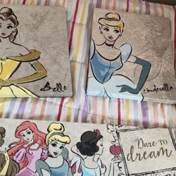 Disney Princess canvas Wall Art