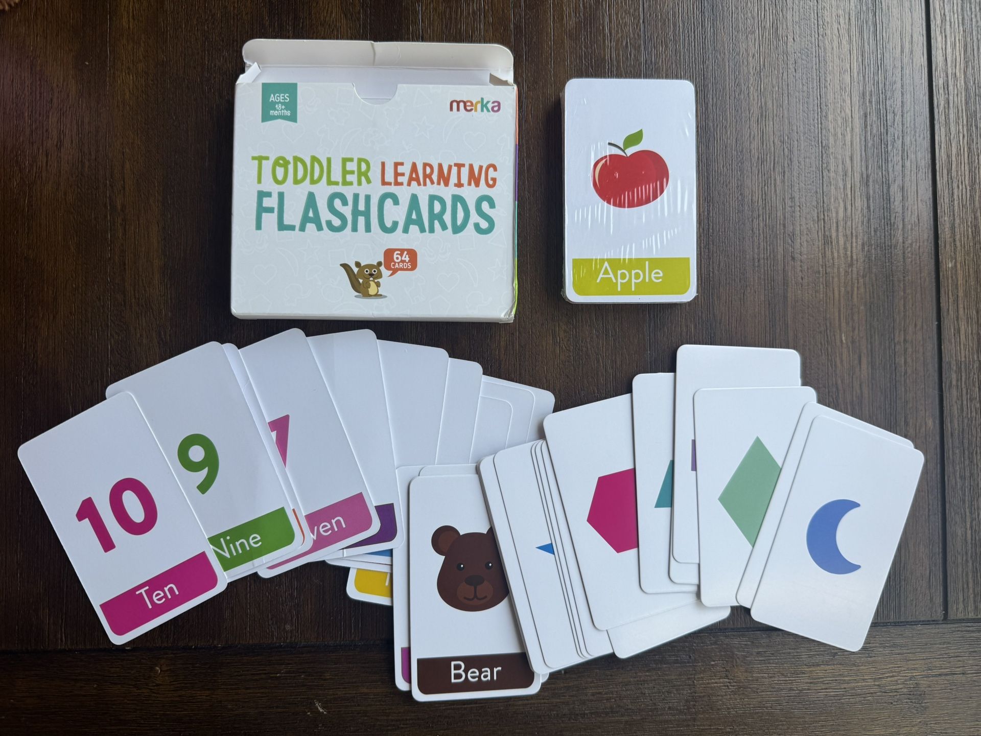 Toddler Learning Flashcards