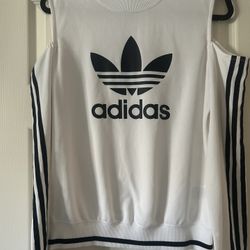 Womens Cold Shoulder Adidas Sweatshirt