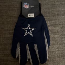 NWT  Men’s Dallas Cowboys  FOCO Branded  Utility Gloves *One Size Fits Most*